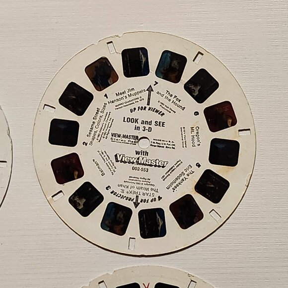 VINTAGE VIEW-MASTER Preview Reels x 4 Sawyer's Inc. - Picture 4 of 6